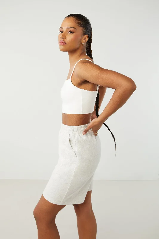 Summer-ready fashion for stylish women   COTTON FRENCH TERRY SHORT