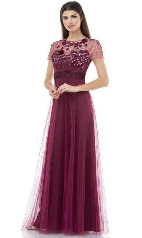 The ultimate guide to stylish women’s fashion   JS Collections 867132 - Floral Applique Mesh Overlay Evening Gown