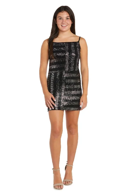 A perfect wardrobe for fashionable women   Morgan & Co 9791K Short Homecoming Dress
