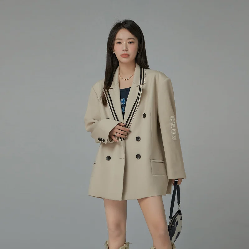 Fashion pieces that complement every woman’s style   Oversized School Blazer Jacket