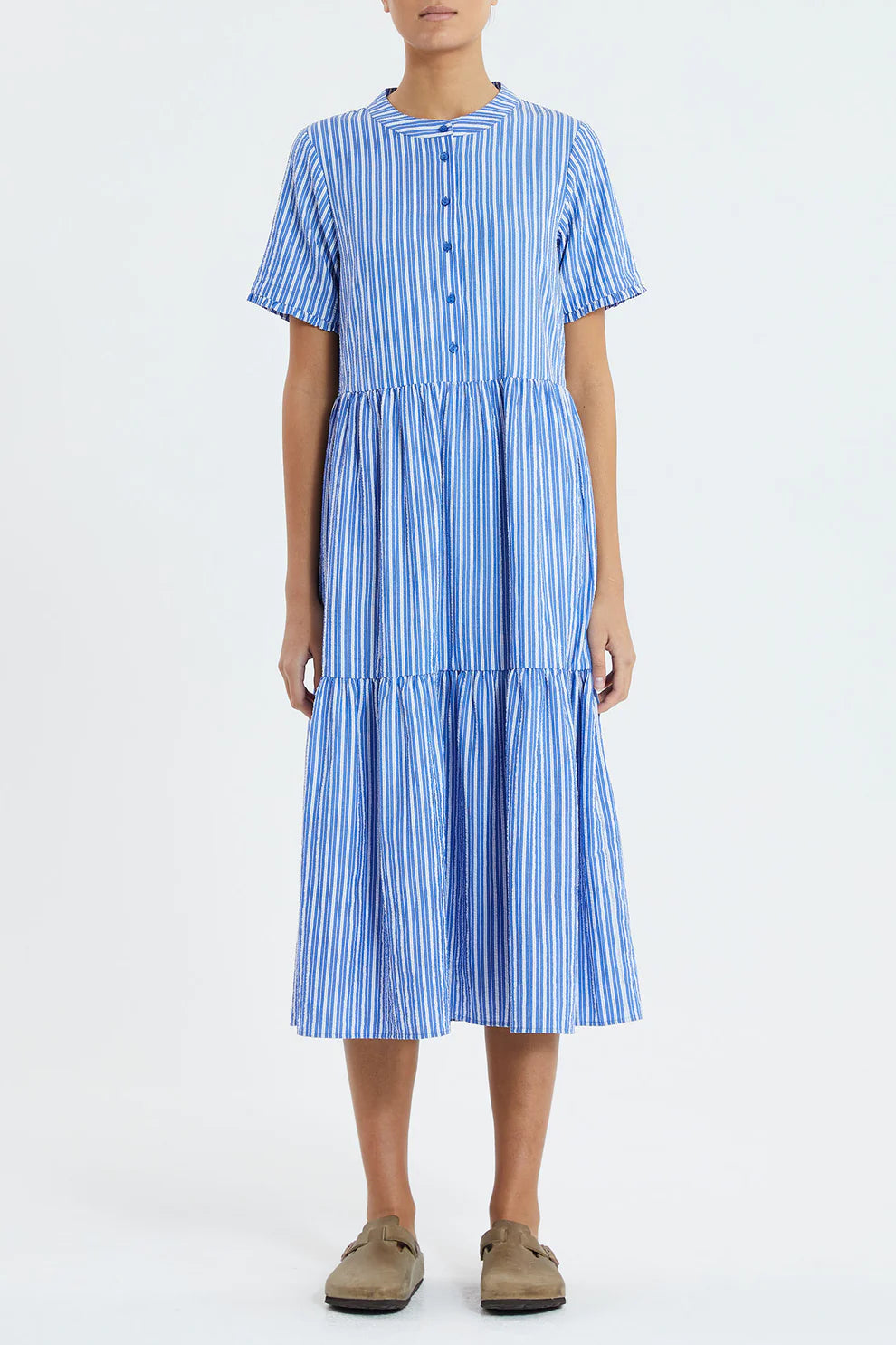 Elegant and comfortable women’s fashion wear   Lollys Laundry Blue Fie Dress