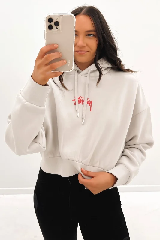 Iconic women’s outfits that never go out of style   Stock Hoodie White Sand
