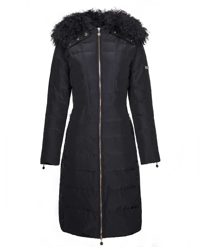 Versatile outfits to transition from day to night   Eye-catching down coat